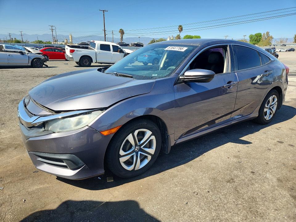 Продаж на аукціоні авто 2016 Honda Civic, vin: 19XFC2F50GE244717, номер лоту: 61647766