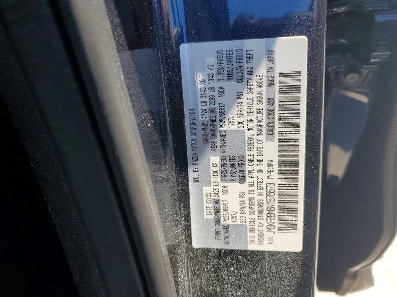 Aukcja sprzedaży 2022 Mazda Cx-5, vin: JM3KFBBM8N1576673, numer aukcji: 65793576