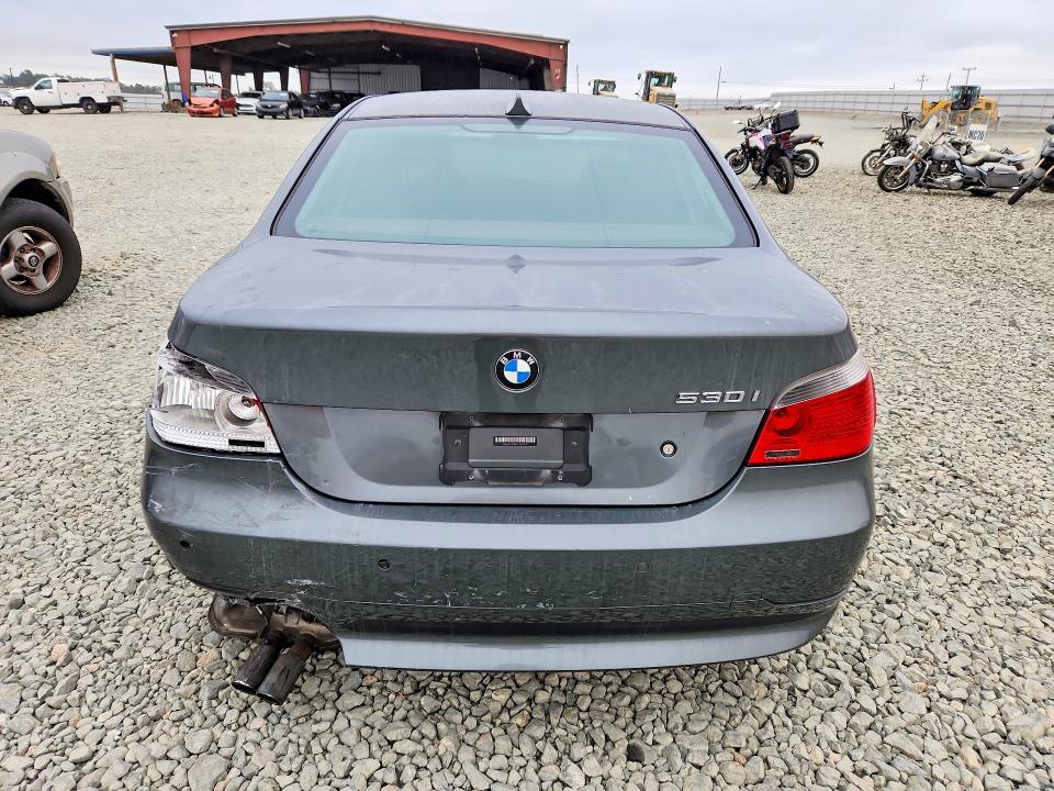 2006 Bmw 530 მანქანა იყიდება აუქციონზე, vin: WBANE73586CM34209, აუქციონის ნომერი: 66481576
