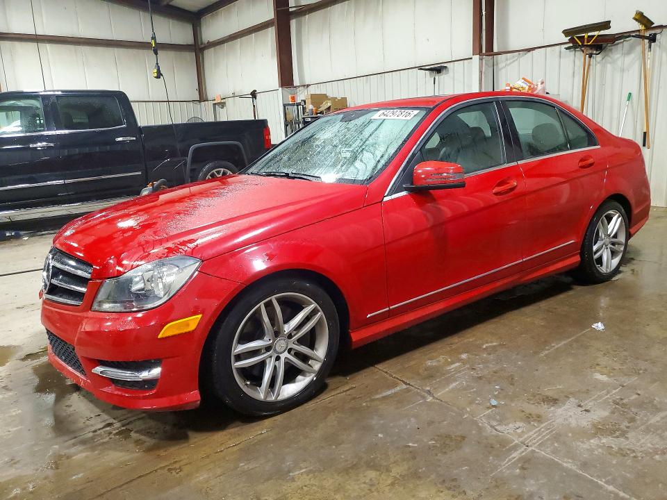 2014 Mercedes-benz C მანქანა იყიდება აუქციონზე, vin: WDDGF8AB4ER318367, აუქციონის ნომერი: 64297816