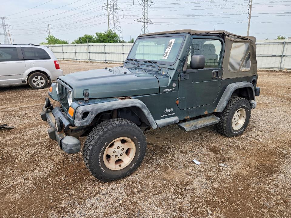 63880906 :رقم المزاد ، 1J4FA49S04P774646 vin ، 2004 Jeep Wrangler / Tj مزاد بيع