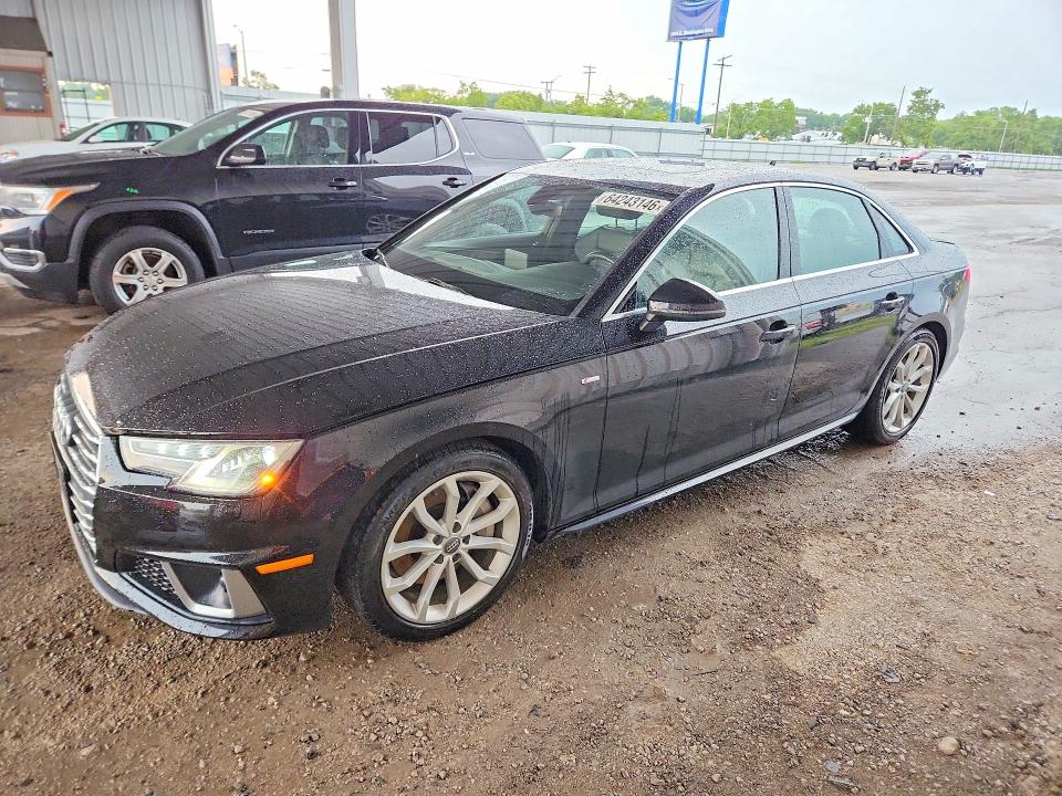 64243146 :رقم المزاد ، WAUDNAF43KN018899 vin ، 2019 Audi A4 مزاد بيع