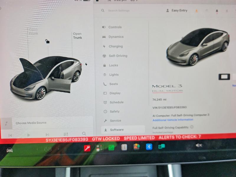 Продаж на аукціоні авто 2018 Tesla Model 3, vin: 5YJ3E1EB5JF083393, номер лоту: 66660766