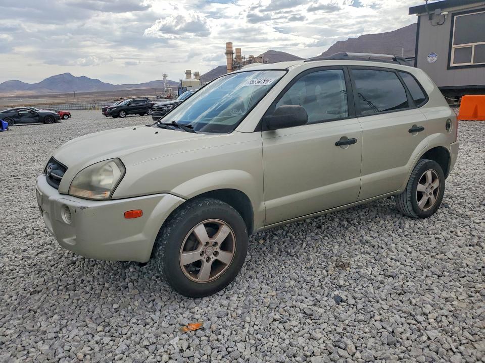 2007 Hyundai Tucson მანქანა იყიდება აუქციონზე, vin: KM8JM12B57U576338, აუქციონის ნომერი: 65854286