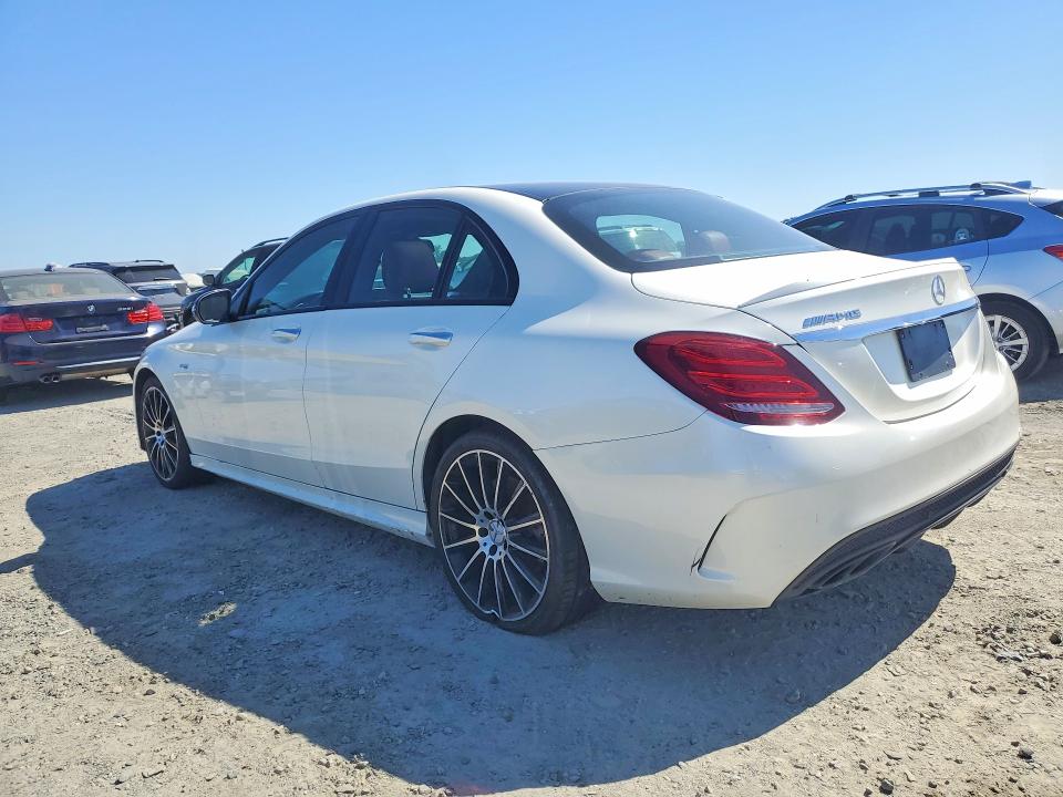 63583206 :رقم المزاد ، 55SWF6EB2HU192653 vin ، 2017 Mercedes-benz C مزاد بيع