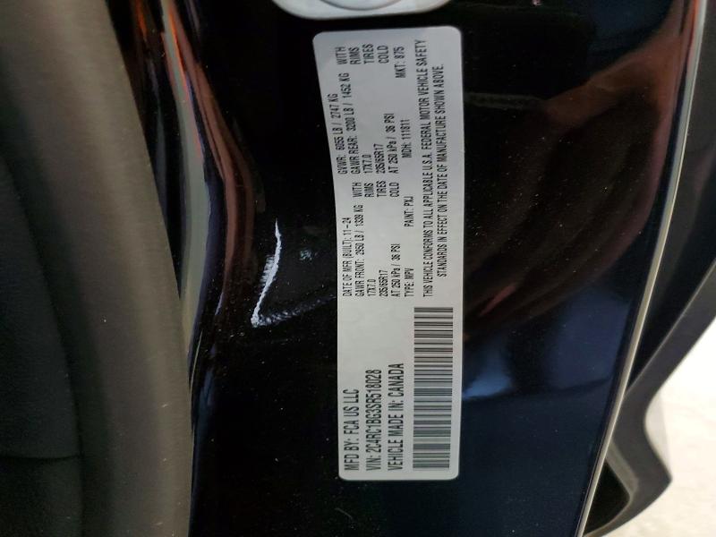 Aukcja sprzedaży 2025 Chrysler Pacifica, vin: 2C4RC1BG3SR518028, numer aukcji: 60919956
