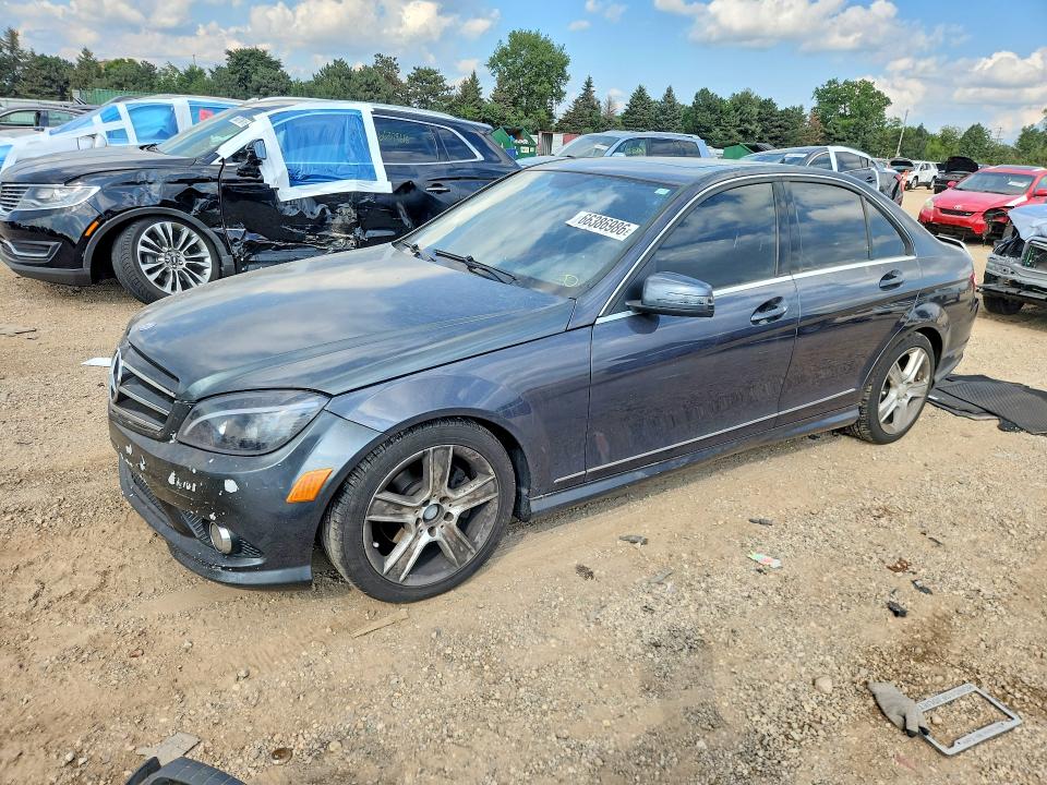 66386986 :رقم المزاد ، WDDGF8BB6AR119734 vin ، 2010 Mercedes-benz C مزاد بيع