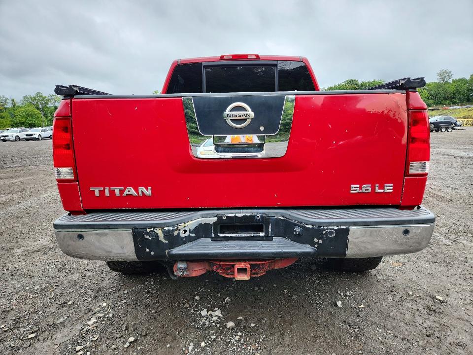 65404076 :رقم المزاد ، 1N6AA07B76N509245 vin ، 2006 Nissan Titan مزاد بيع