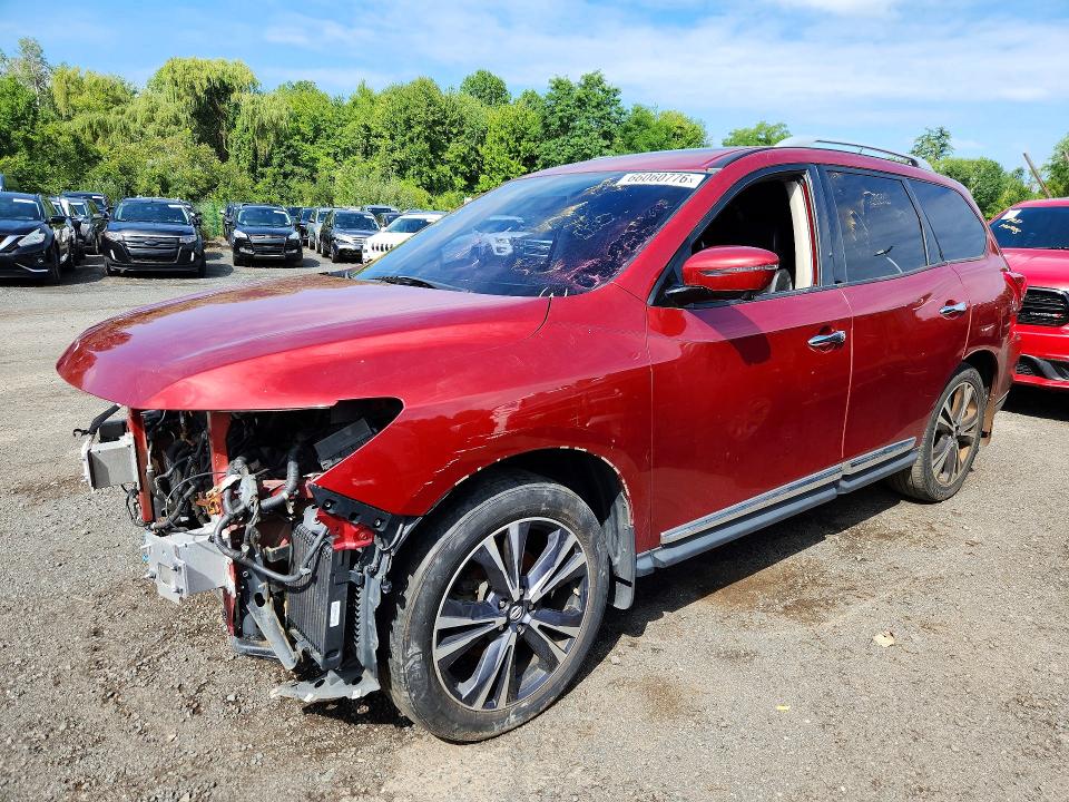 Продажа на аукционе авто 2017 Nissan Pathfinder, vin: 5N1DR2MM6HC628344, номер лота: 66060776