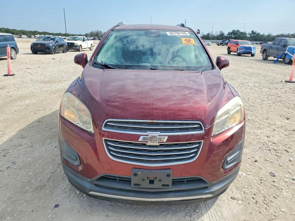 66798786 :رقم المزاد ، 3GNCJLSB2GL124365 vin ، 2016 Chevrolet Trax مزاد بيع