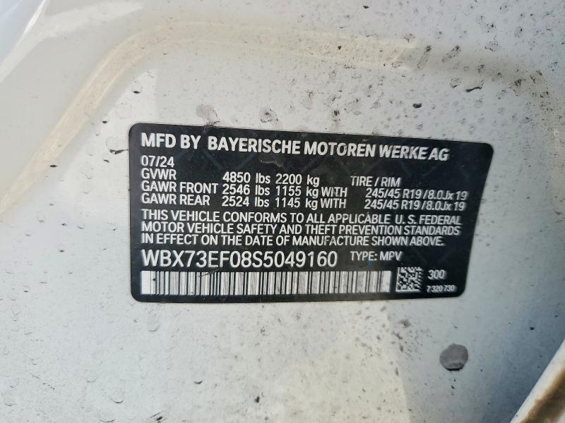 Продаж на аукціоні авто 2025 Bmw X1, vin: WBX73EF08S5049160, номер лоту: 64945036