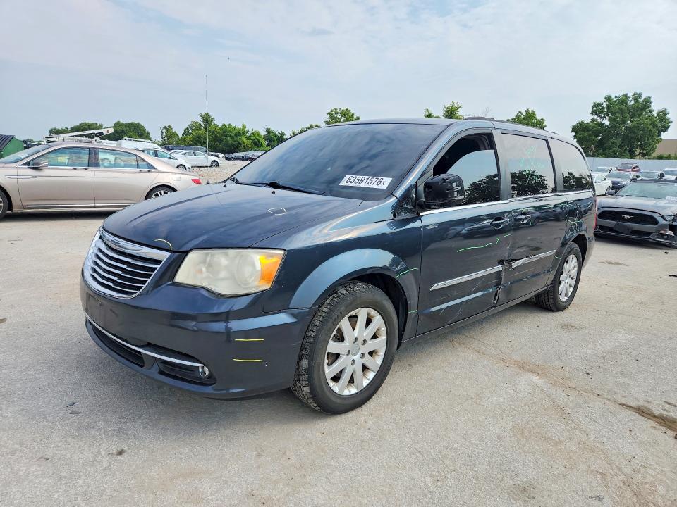 63591576 :رقم المزاد ، 2C4RC1BG3DR716689 vin ، 2013 Chrysler Town & Country مزاد بيع