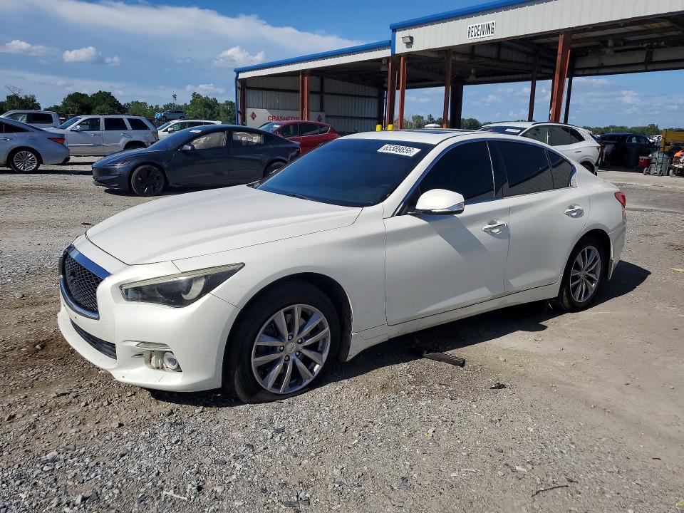 Продаж на аукціоні авто 2014 Infiniti Q50, vin: JN1BV7AR4EM689348, номер лоту: 65589856