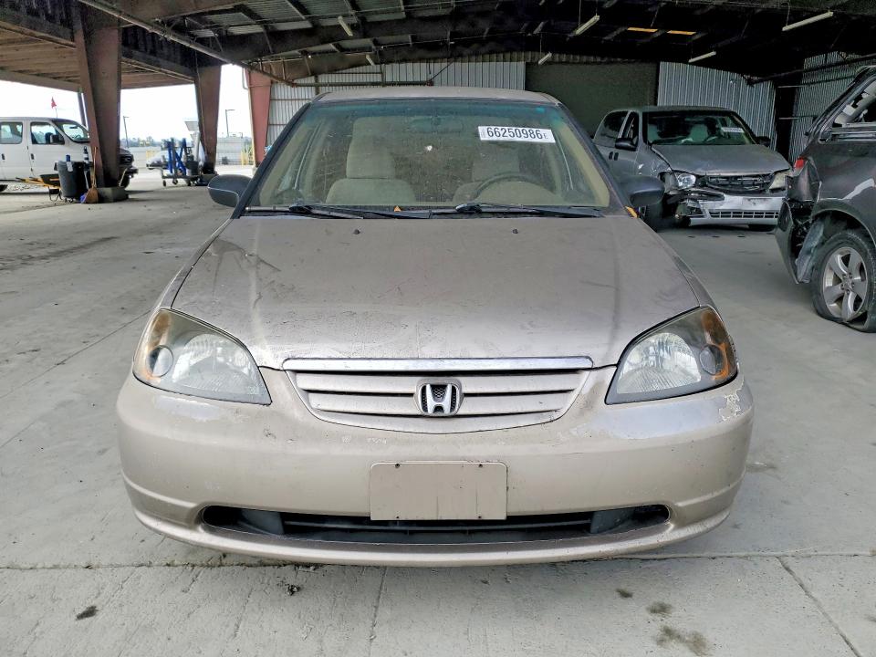 2001 Honda Civic მანქანა იყიდება აუქციონზე, vin: 2HGES16551H554206, აუქციონის ნომერი: 66250986