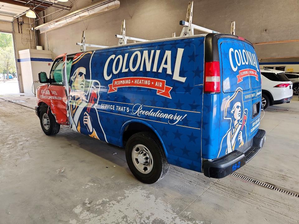 Aukcja sprzedaży 2018 Chevrolet Express G2500, vin: 1GCWGAFG5J1345570, numer aukcji: 64993256