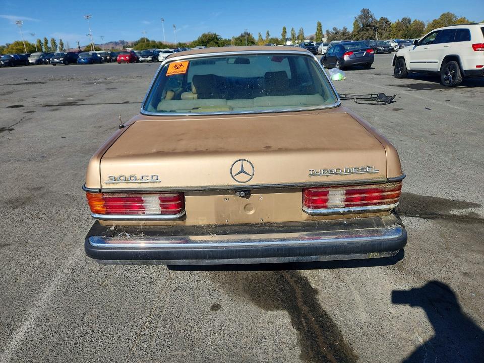 Aukcja sprzedaży 1984 Mercedes-benz 300, vin: WDBAB53A4EA119962, numer aukcji: 65166656