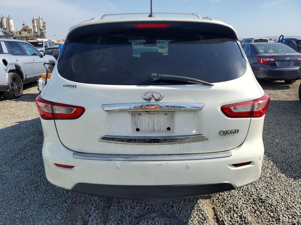 Auction sale of the 2014 Infiniti Qx60, vin: 5N1CL0MM7EC519386, lot number: 64432626