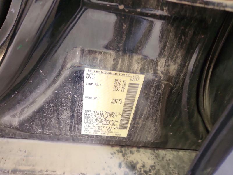 Продажа на аукционе авто 2017 Nissan Altima, vin: 1N4AL3AP3HC212450, номер лота: 64050926