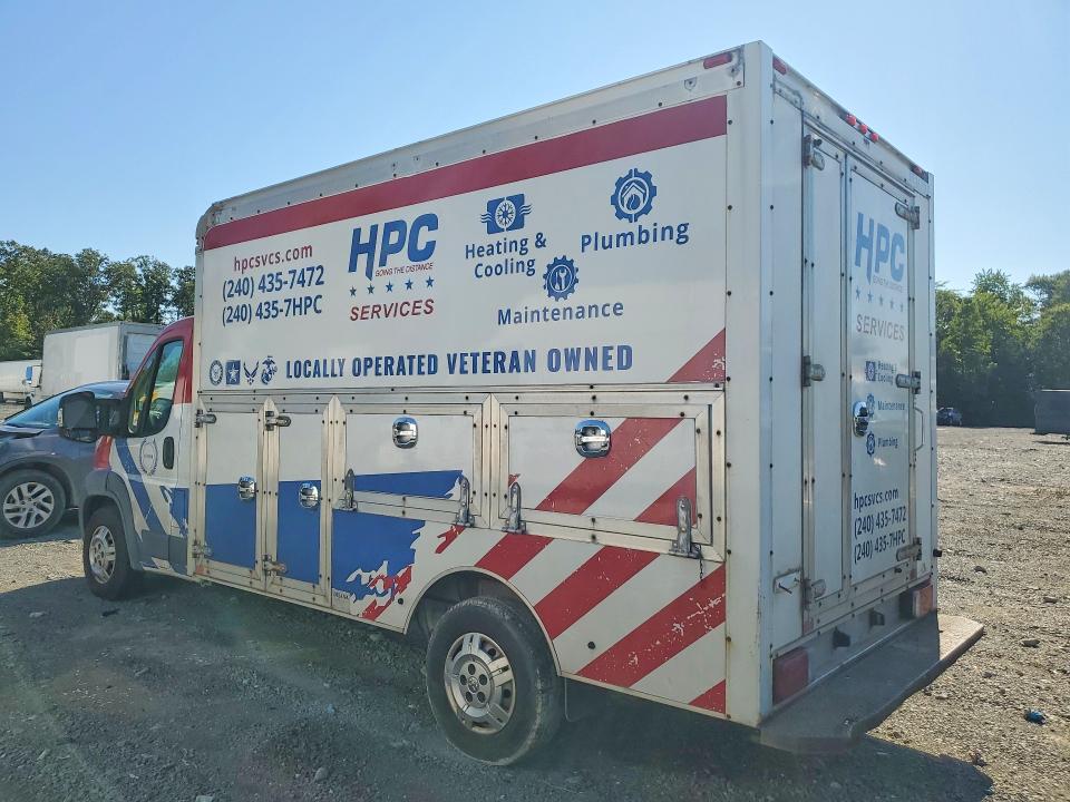 63966406 :رقم المزاد ، 3C7WRVLG5HE534106 vin ، 2017 Ram Promaster 3500 مزاد بيع