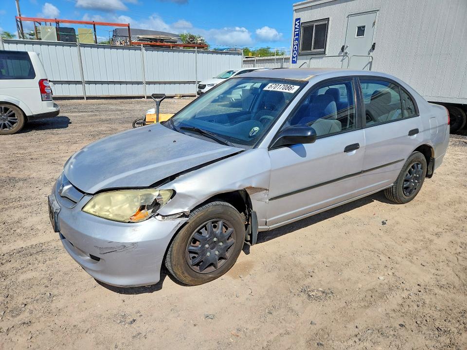 Продажа на аукционе авто 2005 Honda Civic, vin: 1HGES16315L000281, номер лота: 67017086