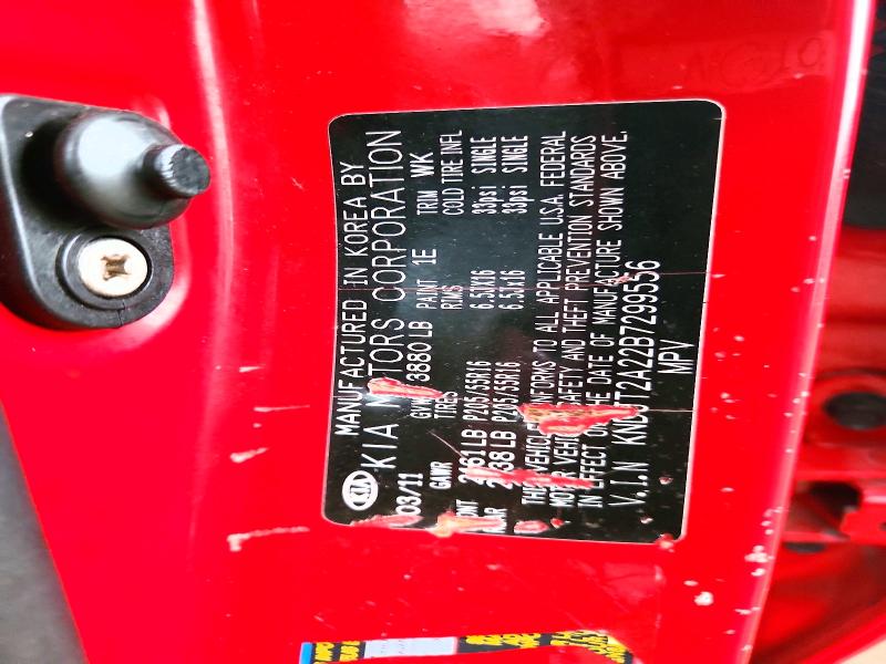 Aukcja sprzedaży 2011 Kia Soul, vin: KNDJT2A22B7299556, numer aukcji: 64667926