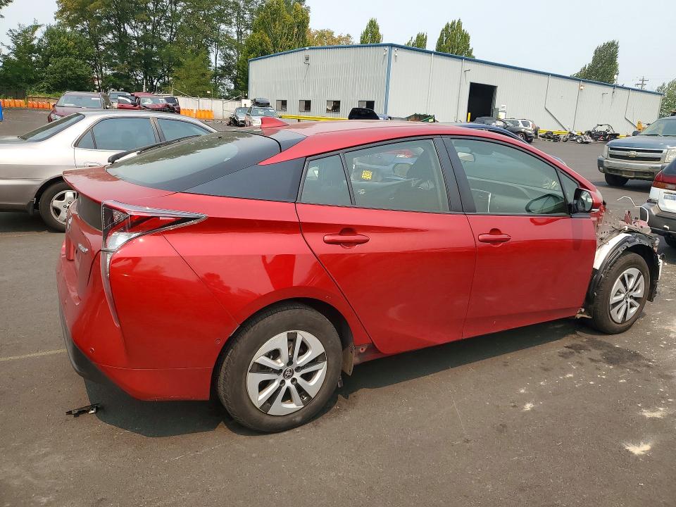 63948646 :رقم المزاد ، JTDKARFU9J3067393 vin ، 2018 Toyota Prius مزاد بيع