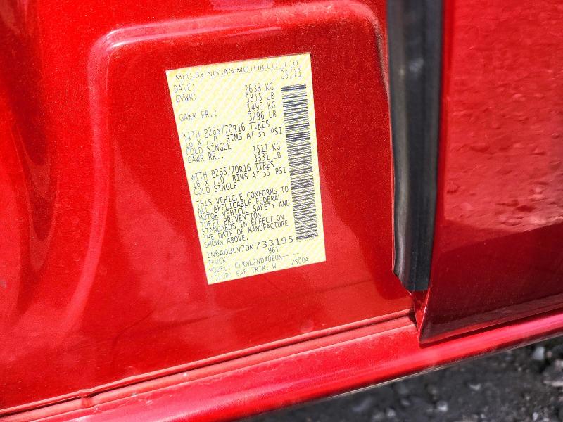 Aukcja sprzedaży 2013 Nissan Frontier, vin: 1N6AD0EV7DN733195, numer aukcji: 66094996