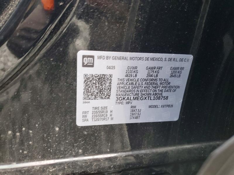 Продажа на аукционе авто 2026 Gmc Terrain, vin: 3GKALMEGXTL108758, номер лота: 65727996