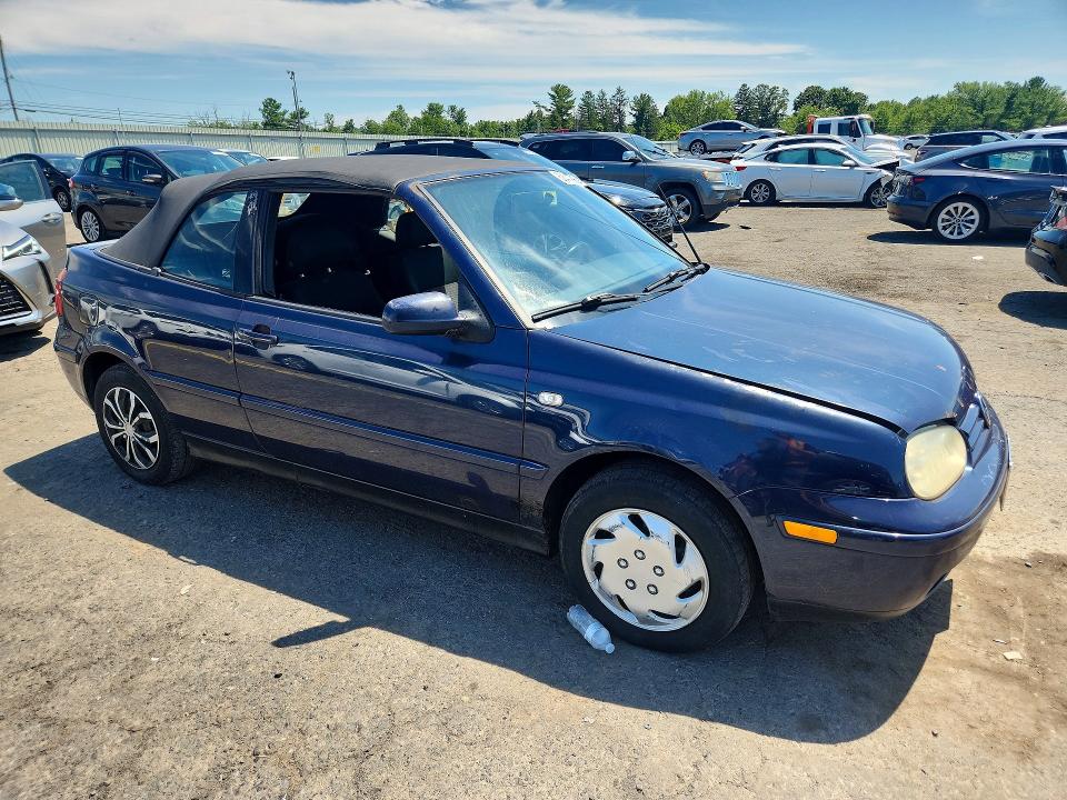 Продажа на аукционе авто 2001 Volkswagen Cabrio, vin: 3VWCC21V81M813303, номер лота: 62448036