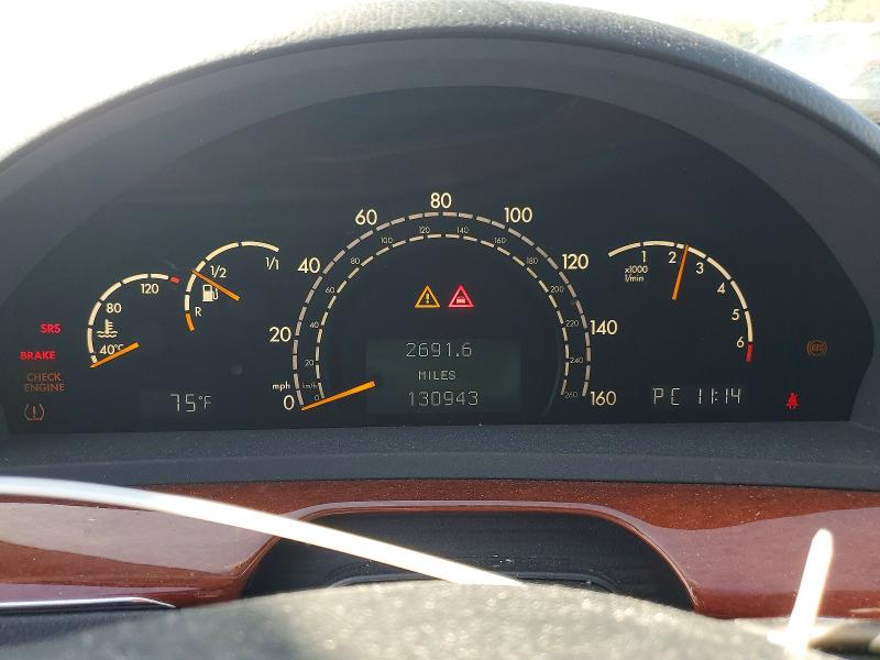 2006 Mercedes-benz S მანქანა იყიდება აუქციონზე, vin: WDBNG83J26A482430, აუქციონის ნომერი: 63006566