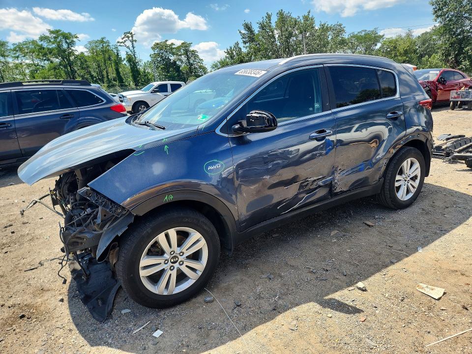 Auction sale of the 2017 Kia Sportage, vin: KNDPMCAC6H7180570, lot number: 65638346