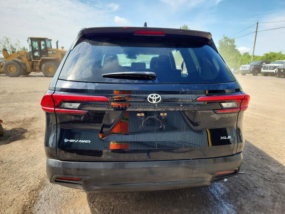 2024 Toyota Grand Highlander Hybrid მანქანა იყიდება აუქციონზე, vin: 5TDACAB53RS021686, აუქციონის ნომერი: 62958986