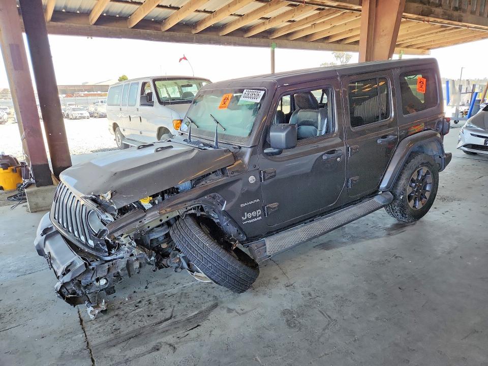 63838506 :رقم المزاد ، 1C4HJXEG9JW146653 vin ، 2018 Jeep Wrangler Unlimited مزاد بيع