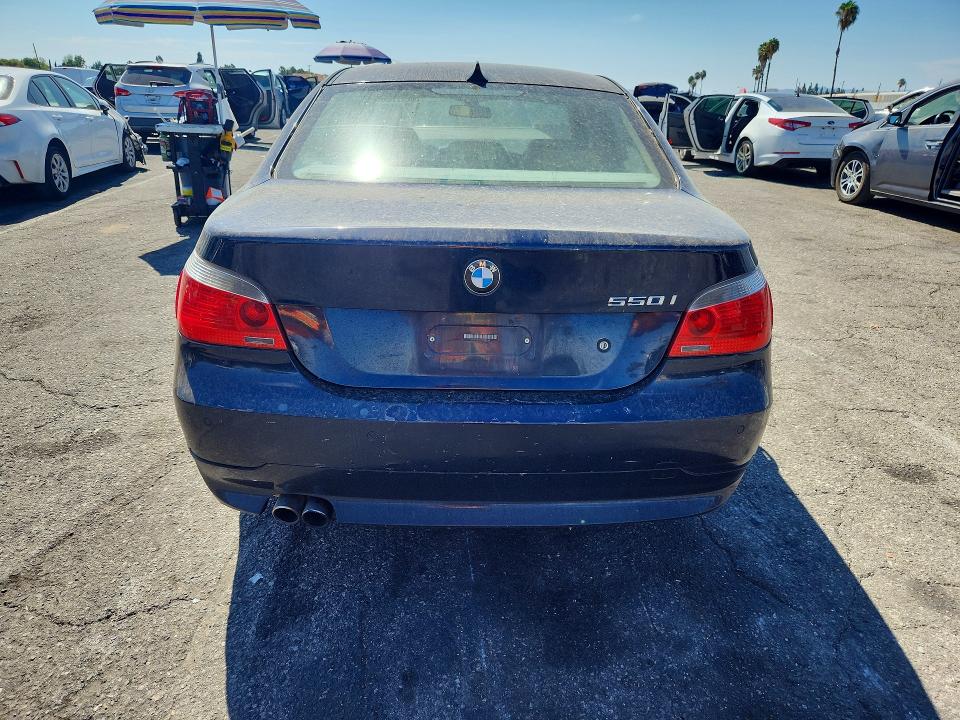 2007 Bmw 550 მანქანა იყიდება აუქციონზე, vin: WBANB53537CP05160, აუქციონის ნომერი: 66022566