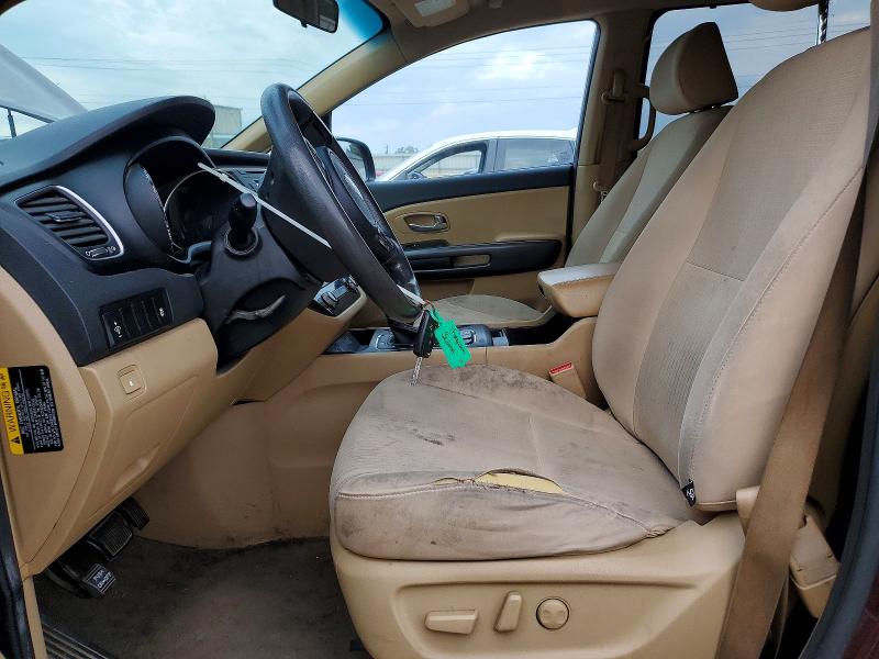 65952356 :رقم المزاد ، KNDMB5C13G6105006 vin ، 2016 Kia Sedona مزاد بيع