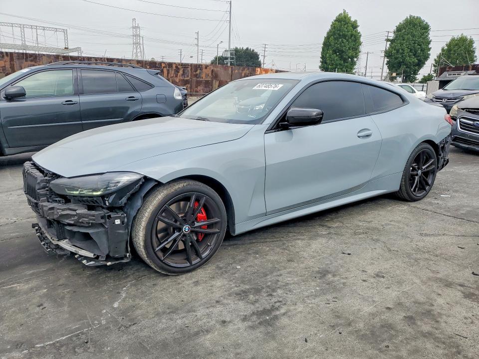 2022 Bmw M440i მანქანა იყიდება აუქციონზე, vin: WBA83AP09NCH76154, აუქციონის ნომერი: 63748576