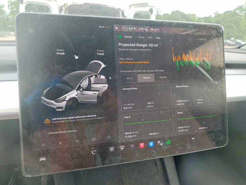 Продажа на аукционе авто 2024 Tesla Model Y, vin: 7SAYGDEF4RA269099, номер лота: 63819266