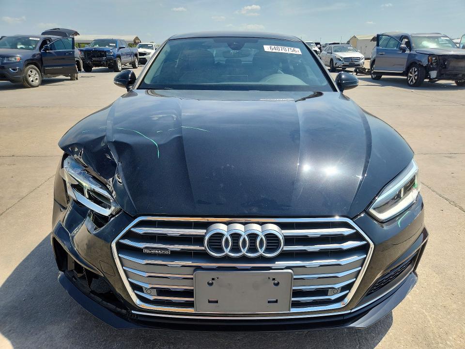64070756 :رقم المزاد ، WAUENCF58JA058474 vin ، 2018 Audi A5 مزاد بيع