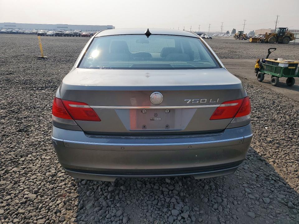 2006 Bmw 750 მანქანა იყიდება აუქციონზე, vin: WBAHN83596DT28199, აუქციონის ნომერი: 63576756