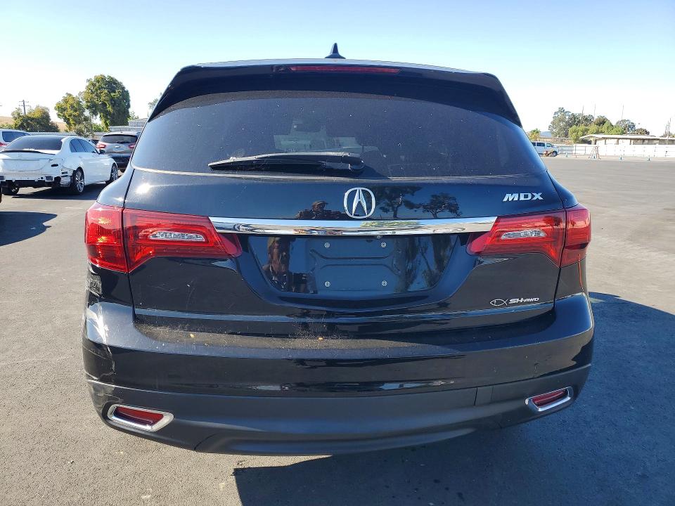 64296136 :رقم المزاد ، 5FRYD4H46GB055780 vin ، 2016 Acura Mdx مزاد بيع
