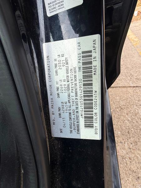 Продажа на аукционе авто 2016 Mazda 6, vin: JM1GJ1U53G1429130, номер лота: 67187616