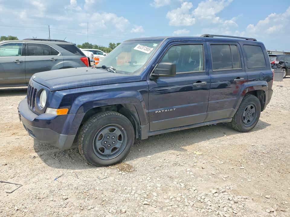 2016 Jeep Patriot მანქანა იყიდება აუქციონზე, vin: 1C4NJPBB4GD649135, აუქციონის ნომერი: 63201586
