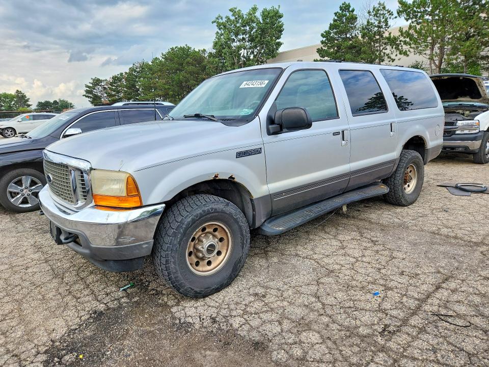 2001 Ford Excursion მანქანა იყიდება აუქციონზე, vin: 1FMNU41L61EB52021, აუქციონის ნომერი: 64243156