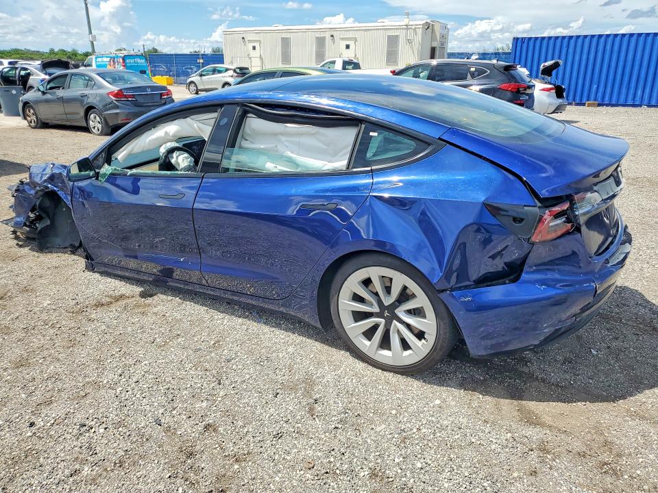 Aukcja sprzedaży 2022 Tesla Model 3, vin: 5YJ3E1EA2NF372292, numer aukcji: 66245136