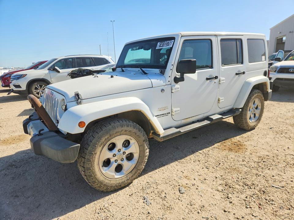 Auction sale of the 2014 Jeep Wrangler Unlimited, vin: 1C4BJWEG3EL132254, lot number: 61410376