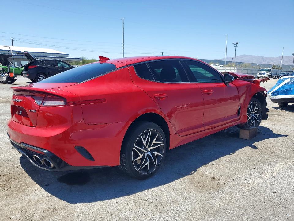 63929076 :رقم المزاد ، KNAE35LD3N6106176 vin ، 2022 Kia Stinger مزاد بيع