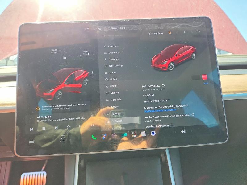 Продажа на аукционе авто 2018 Tesla Model 3, vin: 5YJ3E1EA9JF024371, номер лота: 65562366
