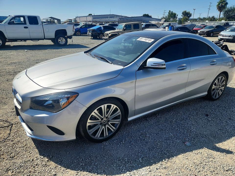 2018 Mercedes-benz Cla მანქანა იყიდება აუქციონზე, vin: WDDSJ4EB9JN521123, აუქციონის ნომერი: 66134016