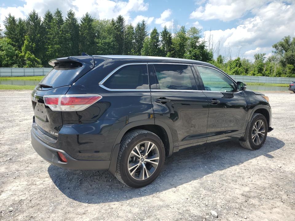 Aukcja sprzedaży 2016 Toyota Highlander, vin: 5TDJKRFH2GS315504, numer aukcji: 63440906