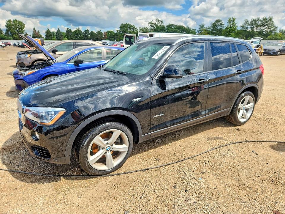 2017 Bmw X3 მანქანა იყიდება აუქციონზე, vin: 5UXWX7C54H0S18913, აუქციონის ნომერი: 64317746